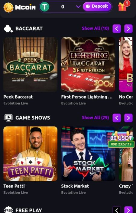 wcoin Game